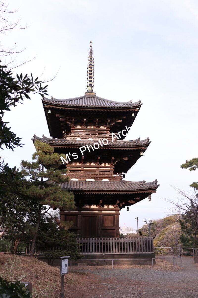 旧燈明寺三重塔